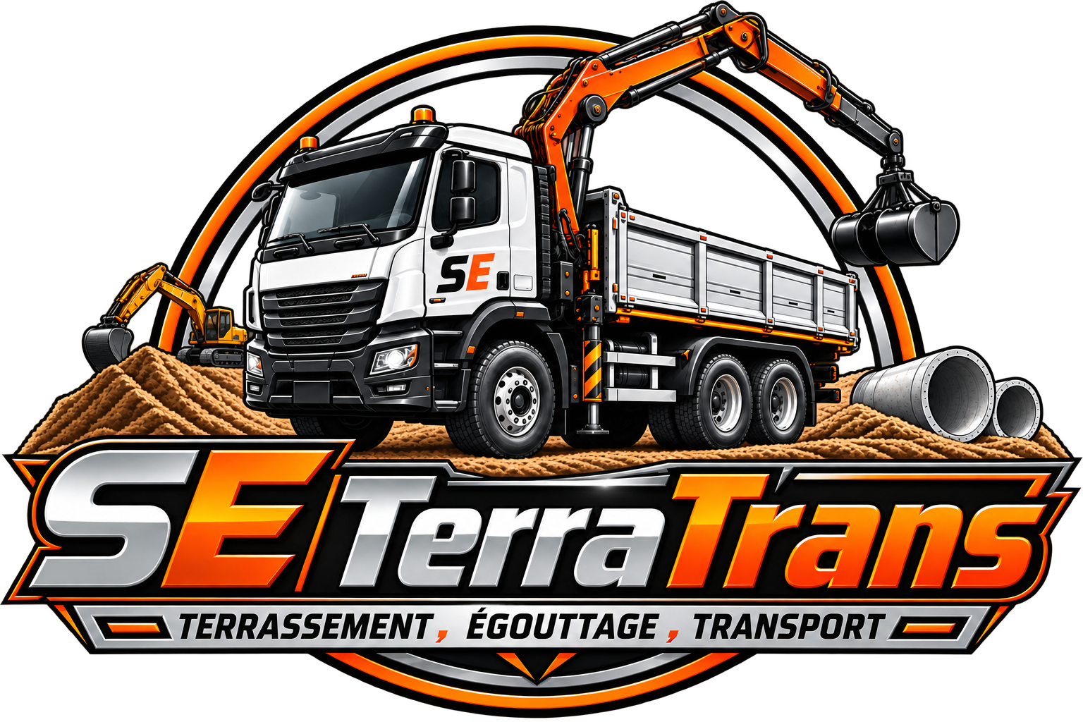 SE TerraTrans - Terrassement, Égouttage, Transport